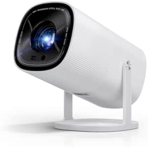 Boldever Mini Projector with 4K Support and WiFi: $69.99