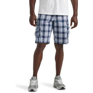 Lee Men's Dungarees New Belted Wyoming Cargo Shorts: $14