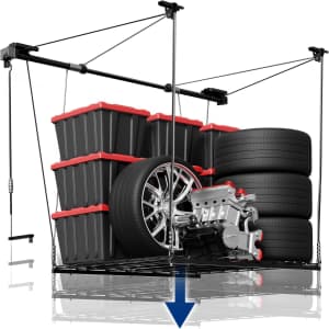 Fleximounts 4x4-Foot Overhead Garage Lifting Storage Rack: $171 w/ Prime