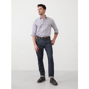 Banana Republic Factory Men's Slim Untucked Dress Shirt: $19