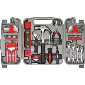 Apollo Tools 53-Piece Home Repair Tool Set: $27