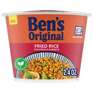 Ben's Original Fried Rice Single Serve Cup 8-Pack: $8.18 via Sub & Save Ben's Original Fried Rice Single Serve Cup 8-Pack: $8.18 via Sub & Save