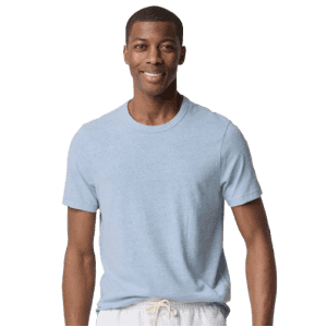 J.Crew Factory Men's Linen-Cotton Blend Tee: $15