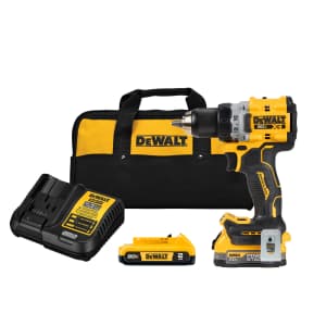 DeWalt XR 20V Max 0.5" Cordless Drill w/ 2 Batteries & Soft Bag: $99