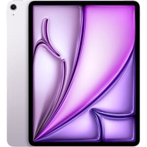 Apple iPad Air 13" M2 128GB WiFi Tablet (2024): $629, Cellular for $649