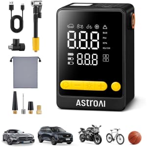 AstroAI 150PSI L10 Mini Tire Inflator: $24.99 AstroAI 150PSI L10 Mini Tire Inflator: $24.99