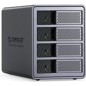 Orico 4-Bay RAID Hard Drive Enclosure: $113.99