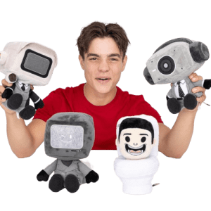 Skibidi Toilet Mystery Plush: $5