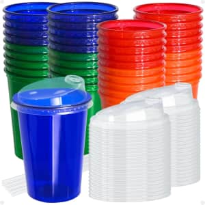 12-oz. Kids Sippy Cups 40-Pack: $9.99