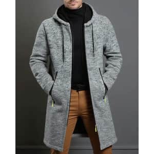 Men's Overcoat Trench Coat: $16 Men's Overcoat Trench Coat: $16