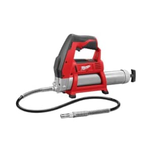 Milwaukee M12 12-Volt Cordless Grease Gun: $110
