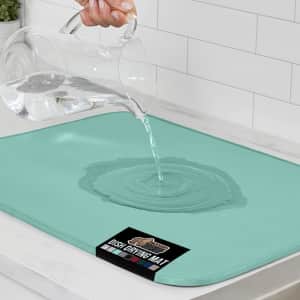 Gorilla Grip Ultra Water Absorbent Microfiber 18x24" Dish Drying Mat: $10.95