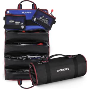 WorkPro Roll Up Tool Bag: $17