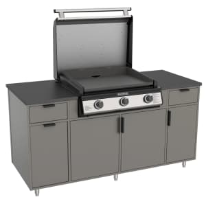 Blackstone Griddle Island with 28" 3-Burner Griddle: $1,700 Blackstone Griddle Island with 28" 3-Burner Griddle: $1,700