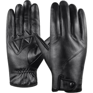 Aegend Cowhide Leather Gloves: $19.99 Aegend Cowhide Leather Gloves: $19.99