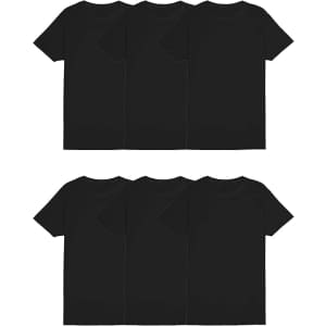 Fruit of the Loom Men's Crew Undershirt 6-Pack: $13