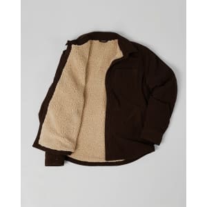 32 Degrees Men's Sherpa-Lined Corduroy Shirt Jacket: $20
