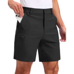 Pudolla Men's Casual Work Golf Shorts: $16.58