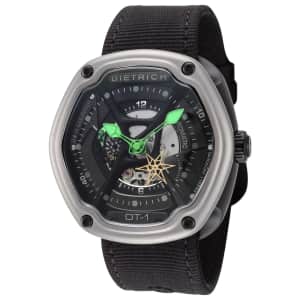 Dietrich Men's Organic Time Automatic Skeleton Watch: $230