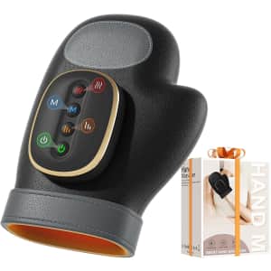 WUX Hand Massager with Heat Compression: $37.39