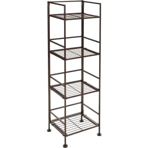 Amazon Basics 4-Tier Iron Tower Shelf: $28