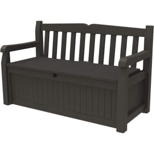 Keter Solana 70-Gallon Outdoor Storage Bench: $117 Keter Solana 70-Gallon Outdoor Storage Bench: $117