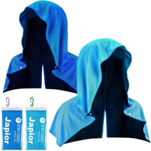 Cooling Hoodie Towels 2-Pack: $12.99 Cooling Hoodie Towels 2-Pack: $12.99