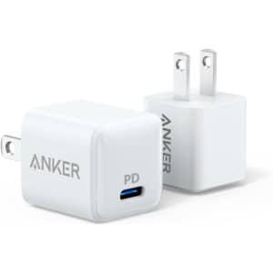 Anker USB-C Charger 2-Pack: $15