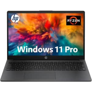 HP 15.6" AMD Ryzen 7 Windows 11 Pro+ Business Laptop: $760 w/ Prime