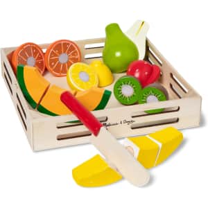 Melissa & Doug Wooden Cutting Fruit Set: $10.77