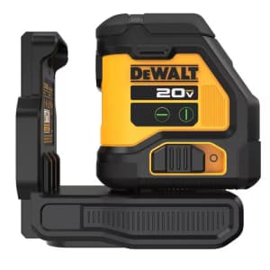 DeWalt 20V Green Cross Line Laser Level (No Battery): $199 DeWalt 20V Green Cross Line Laser Level (No Battery): $199
