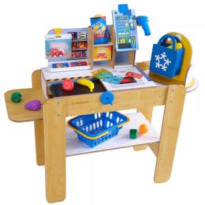 KidKraft Wooden Grocery Store Self-Checkout Center: $76 + $10 Kohl's Cash