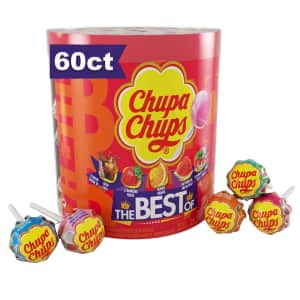 Chupa Chups The Best Of 60-Count Assortment: $8.61 via Sub & Save
