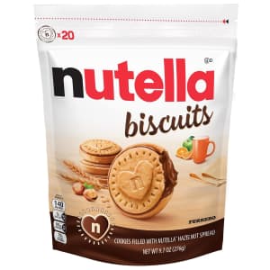 Nutella Biscuits 20-Pack: $3.62 via Sub & Save Nutella Biscuits 20-Pack: $3.62 via Sub & Save
