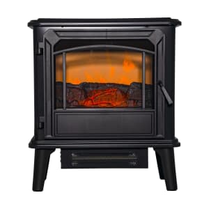 Style Selections 21" 5,200 BTU Fan-forced Electric Stove with Thermostat: $69 Style Selections 21" 5,200 BTU Fan-forced Electric Stove with Thermostat: $69
