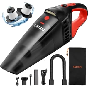 AstroAI 12V DC Handheld Cordless Car Vacuum: $34.99
