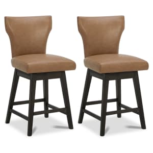 Watson & Whitely 360° Swivel Barstools 2-Pack: $150