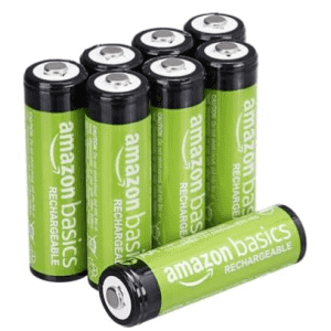 Amazon Basics Rechargeable AA Batteries 8-Pack: $5.99 Amazon Basics Rechargeable AA Batteries 8-Pack: $5.99