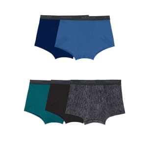 Fruit of the Loom Men's Boxer Briefs 5-Pack: $8 Fruit of the Loom Men's Boxer Briefs 5-Pack: $8