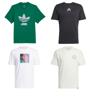 adidas Men's T-Shirts: 2 for $30