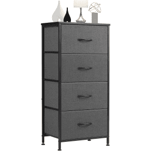 4-Drawer Bedroom Nightstand: $29