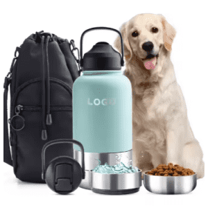 32-oz. Stainless Steel Pet Feeder & Portable Water Bottle: $6.80 32-oz. Stainless Steel Pet Feeder & Portable Water Bottle: $6.80