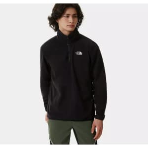 The North Face Men's TKA Glacier 100 Fleece 1/4-Zip Jacket: $35