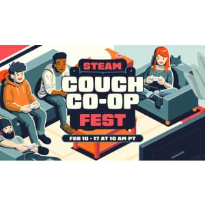 Steam Couch Co-Op Fest: Up to 95% off Steam Couch Co-Op Fest: Up to 95% off