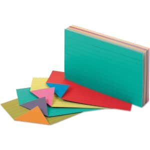 Oxford 3x5" Extreme Index Cards 100-Pack: $1.79