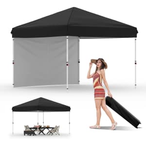 10x10 Pop Up Canopy Tent Outdoor Canopy: $55