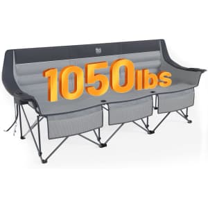 Timber Ridge Padded 3-Person Camping Chair: $114 w/ Prime