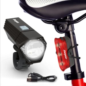 Energizer X400 Rechargeable Bike Light Set: $13 Energizer X400 Rechargeable Bike Light Set: $13
