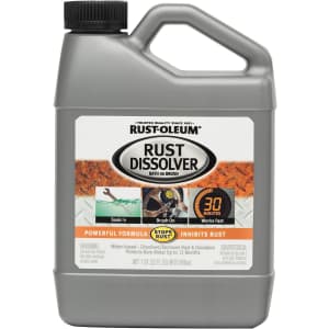 Rust-Oleum Quart of Heavy-Duty Rust Remover: $9.98 Rust-Oleum Quart of Heavy-Duty Rust Remover: $9.98