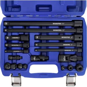 WorkPro 18-Piece Drive Tool Accessory Set: $35